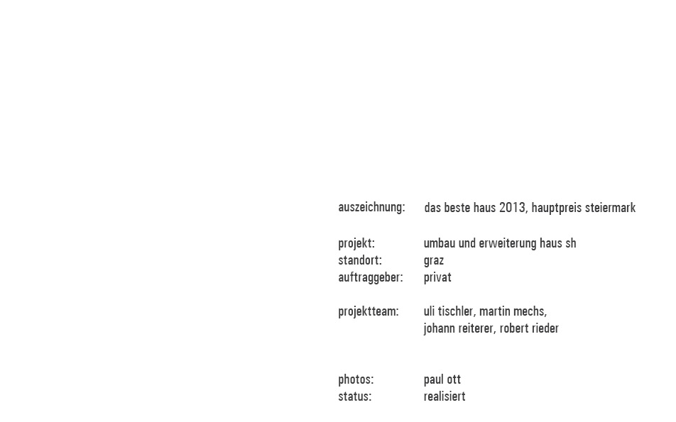 0005 Projektinfo Haus SH tmp architekten graz.